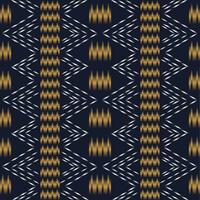 Ikat seamless pattern background Traditional pattern. Ikat Aztec tribal background. Design for the creation of this pattern using ikat pattern. Spread in Central Asia vector