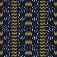 Ikat seamless pattern background Traditional pattern. Ikat Aztec tribal background. Design for the creation of this pattern using ikat pattern. Spread in Central Asia vector