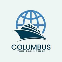 Colón logo vector ilustración diseño
