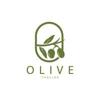 Olive Logo, Vector Design Premium Template Vector Illustration