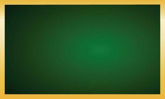 Vector golden frame design with green background