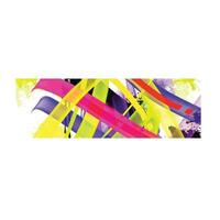 wall painting abstract mural street art packaging color splash background vector