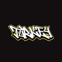 graffiti vector tagging letter word text street art mural