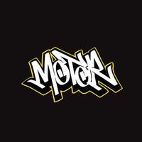 graffiti vector tagging letter word text street art mural