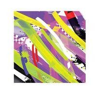 wall painting abstract mural street art packaging color splash background vector