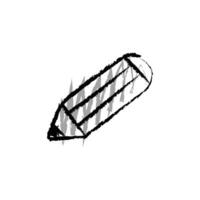 Vector pencil hand doodle drawn icon