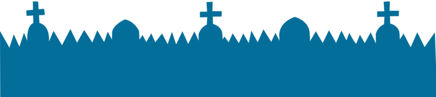 A blue tombstone png