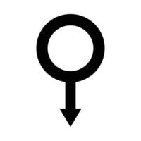 Female Vector Glyph Icon For Personal And Commercial Use.