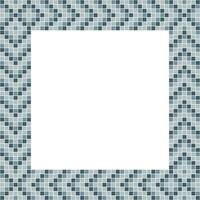 Grey tile frame, Mosaic tile frame or background, Tile background, Seamless pattern, Mosaic seamless pattern, Mosaic tiles texture or background. Bathroom wall tiles, swimming pool tiles. vector