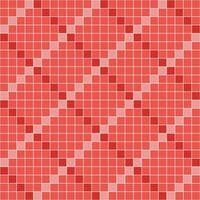 Red tile background, Mosaic tile background, Tile background, Seamless pattern, Mosaic seamless pattern, Mosaic tiles texture or background. Bathroom wall tiles, swimming pool tiles. vector