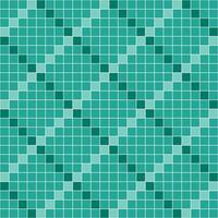 Green tile background, Mosaic tile background, Tile background, Seamless pattern, Mosaic seamless pattern, Mosaic tiles texture or background. Bathroom wall tiles, swimming pool tiles. vector