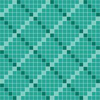 Green tile background, Mosaic tile background, Tile background, Seamless pattern, Mosaic seamless pattern, Mosaic tiles texture or background. Bathroom wall tiles, swimming pool tiles. vector