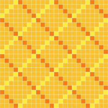 amarillo loseta fondo, mosaico loseta fondo, loseta fondo, sin costura patrón, mosaico sin costura patrón, mosaico losas textura o antecedentes. baño pared losas, nadando piscina losas. vector
