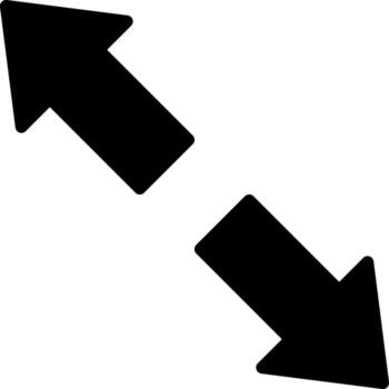 solid icon for extend vector