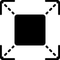 solid icon for extend vector