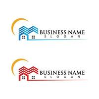 Property and Construction Logo design vector