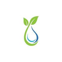 water drop Logo Template vector