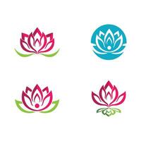 Beauty Vector lotus icon