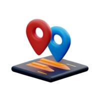 location 3d icon illustration png