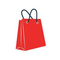 Vector shopping bag illustration vector