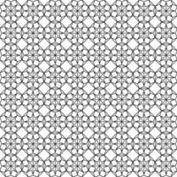 Vector flat design complex arabesque pattern