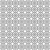 Vector flat design complex arabesque pattern