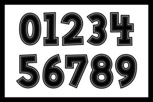 Versatile Collection of Super Stitch Numbers for Various Uses vector