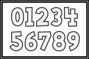 Versatile Collection of Super Stitch Numbers for Various Uses vector