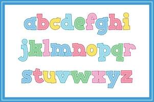 Versatile Collection of Paper Torn Alphabet Letters for Various Uses vector