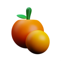 fruit 3d le rendu icône illustration png