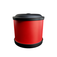 chinese new year icon drum 3d render png