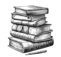 Stack Of Books Drawing Images – Browse 129,379 Stock Photos, Vectors, and  Video