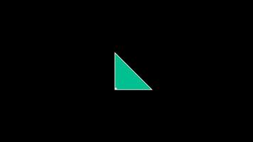 Mathematics, Pythagorean right triangle, the square of the hypotenuse side is equal to the sum of squares of the other two sides, mathematical formulas is Pythagorean Theorem video