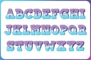 Versatile Collection of Power Alphabet Letters for Various Uses vector