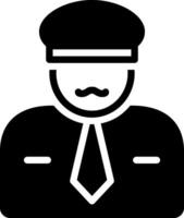 solid icon for sir vector