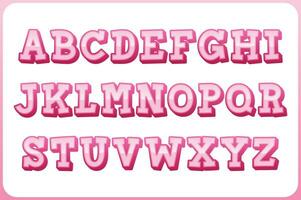 Versatile Collection of Ladies Alphabet Letters for Various Uses vector