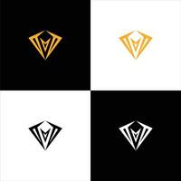 Diamond Logo Template vector icon illustration design