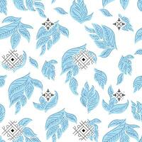 Seamless abstract geometric pattern, texture and tiles design vector