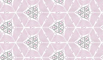 Vector seamless pattern. Modern stylish texture. Geometric striped ornament. Monochrome linear braids, Tiles pattern.