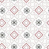 Geometric of seamless patterns. Simpless vector graphics.