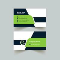 Modern creative Visiting card design template. Free Vector