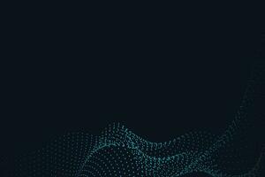 Abstract glowing particles background vector