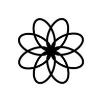 Circle Shape Ornamental, Artistic and Memorable, can use for Logo Gram, Art Decoration, Ornate, Background, or Graphic Design Element. Vector Illustration