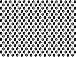 Motifs Pattern Created from Coffee Bean Silhouette, can use for Decoration, Wallpaper, Fashion, Cover, Wrapping, Carpet, Tile, Ornate or Graphic Design Element. Vector Illustration
