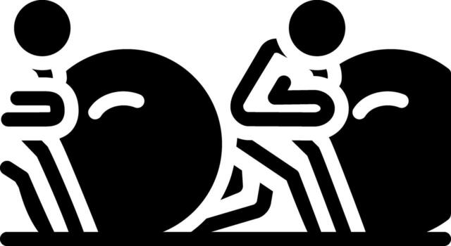 solid icon for competitor vector