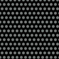 simple abstract seamless grey color polka dot pattern on black background vector