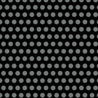 simple abstract seamless grey color polka dot pattern on black background vector