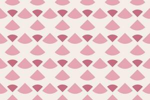geometric shape pink shade seamless pattern background vector