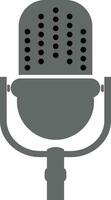 microphone vintage podcast icon illustration vector