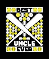 BEST UNCLE EVER. T-SHIRT DESIGN. PRINT TEMPLATE.TYPOGRAPHY VECTOR ILLUSTRATION.